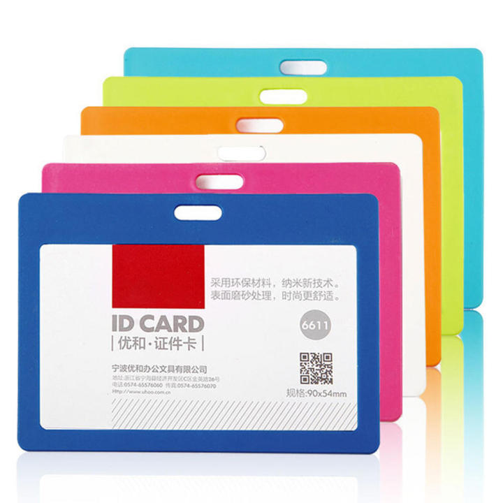 High%20Quality%20Card%20Holder%20Sleek%20Transparent%20Plastic%20Case%20Protective%20Without%20Lanyard%20Holder%20for%20Office%20Use%20Business%20Travel%20Id%20Card%20Holder%20Student%20Card%20Holder%20Gift%20Option%20-%20Image%202