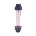 LZS-25 Flow Meter Plastic Tube Type 300-3000L/H Water Rotameter Liquid Flowmeter Measuring Tools For Chemical Light. 