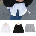 High Waist Skirt Adjustable Layering Top Lower Sweep Set Skirt Half-length Splitting A Version Women Casual Skirts. 