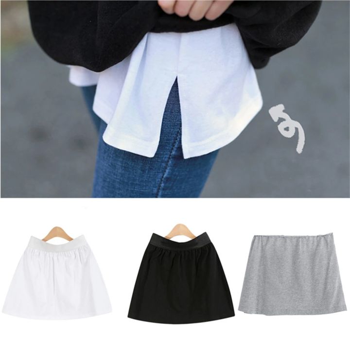 High%20Waist%20Skirt%20Adjustable%20Layering%20Top%20Lower%20Sweep%20Set%20Skirt%20Half-length%20Splitting%20A%20Version%20Women%20Casual%20Skirts%20-%20Image%203