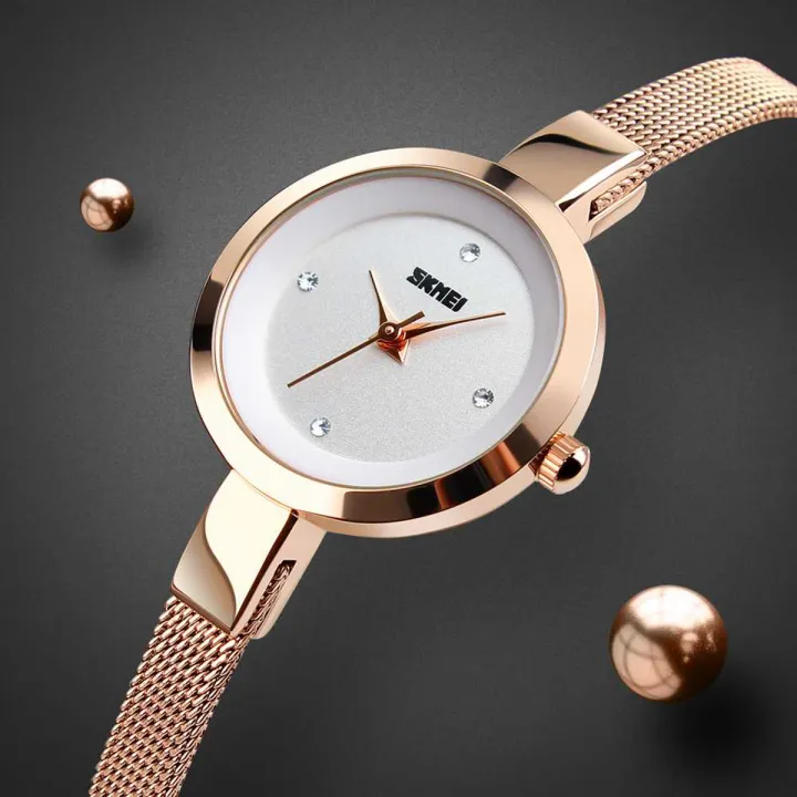 SKMEI%201390%20RoseGold%20Stainless%20Steel%20Analog%20Watch%20For%20Women%20-%20White%20&%20RoseGold%20-%20Image%205