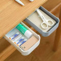 Drawer Under Table Plastic Desk Organizer Storage Box. 