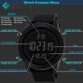 Eillysevens Men Digital Watch Led Display 50m 2024 Male Wristwatch Alarm Clock Sports Electronic Watches Relogio Masculino. 