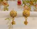 High quality gold plated ring degain earring for women.