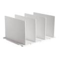 Shelf Dividers Mount Organization Handbags Books Shelf Separators for Towels. 