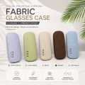 New Vimiss Fabric Hard Eyeglass Case, Hard Shell Glasses Case, Portable Glasses Cover Eyeglasses Holder Box with Cleaning Cloth for Men Women #vimiss. 