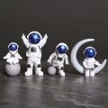 1pc Resin Astronaut Figure Statue Figurine Spaceman Sculpture Educational Toys Desktop Home Decoration Astronaut Model Kids Gift. 