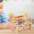 Wooden Bead Maze Toys for Toddlers Early Educational Toys Bead Maze Activity Colorful Abacus for. 