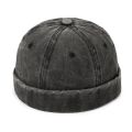 New Brimless Men Hat Docker Hat Beanie Sailor Hats Cap Cotton Breathable Spring Autumn hat Retro Adjustable Women Hip Hop Hat.