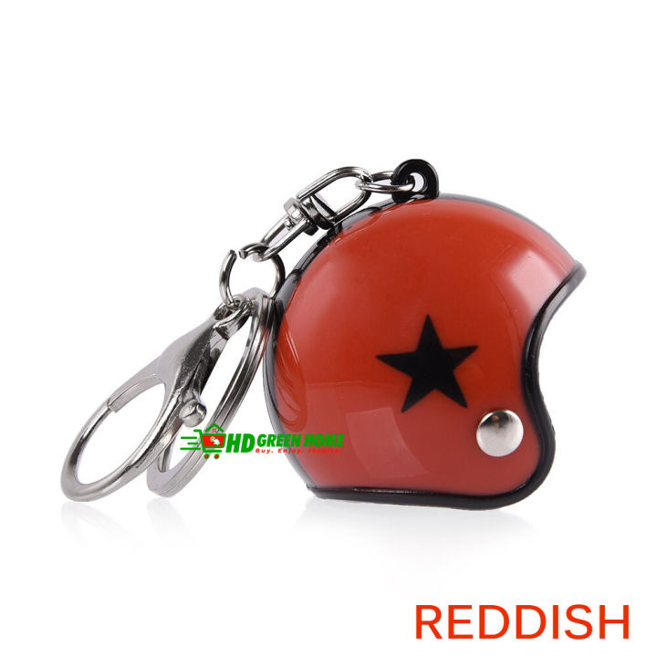 PVC%20Motorcycle%20Helmet%20Keyring%20Motorbike%20Safety%20Helmet%20Model%20Keychain%20Key%20Ring%20Key%20Holder%20(Red)%20-%20Image%202