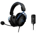 Kingston HyperX Cloud Alpha S Gaming Headset Dual Sound Cavity Headphone with 7.1 Surround Sound Detachable Microphone Blue.