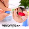 2PCS Convenient Silicone Ear Plugs Noise Proof Earplug Comfortable for Sleeping Noise Reduction Accessory. 