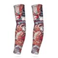 1PCS 2024 New Men Long Warmers Summer Tattoo Sleeves Sun Protection Cover Outdoor Gloves Driving Ice Silk Arm Sleeves Women. 