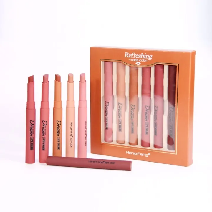 Hengfeng%206%20pcs/set%20Dream%20Matte%20Velvet%20Lipstick%20Set%20-%20Image%204