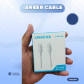 Anker A8756 100W Nylon Braided Charging Cable USB-C to USB-C. 