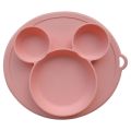 Baby Feeding Bowl Plate for Kids with Silicone Bowl Suction BPA Free Feeding Baby Tableware Children Dining Dishes Anti-hot Safe. 