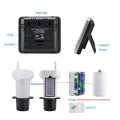 Ultrasonic Wireless Water Tank Liquid Depth Level Meter Sensor LED Display Black & White TS-FT002. 