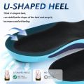 Sport Insole Shock Absorbing Cushion Shoe Insole for Men & Women, Orthopedic Arch Support Insoles.