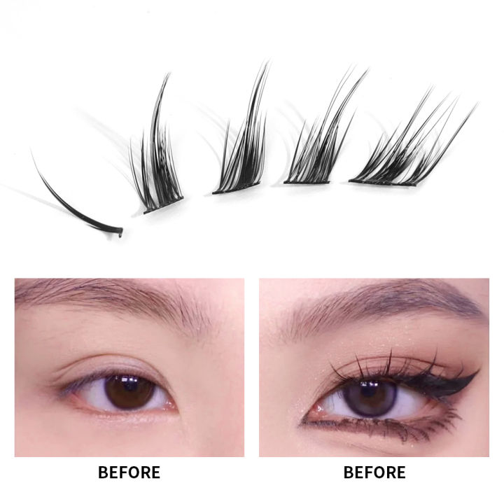 Individual%20Fox%20Eye%20Effect%20Fluffy%20False%20Eyelashes%20Reusable%20Natural%20Thick%20Long%20Single%20Cluster%20Lash%20Extension%20Eyes%20Makeup%20-%20Image%206