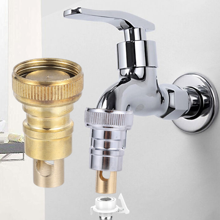 1/2pcs Universal Automatic Washing Machine Faucet Water Stop Valve Anti Falling Home Balcony Garden Faucet Water Tube Connector Nozzle