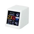 Decoration. DIY Cute GIF Animations and Electronic Album function MINI Size Smart Weather Station Clock for Gaming Desktop. 