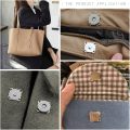 5set Magnetic Snaps Button 4 Colors Magnet Button Closure Fastener Snap Buttons Sewing for DIY Purses Bags Clothes Handbags. 