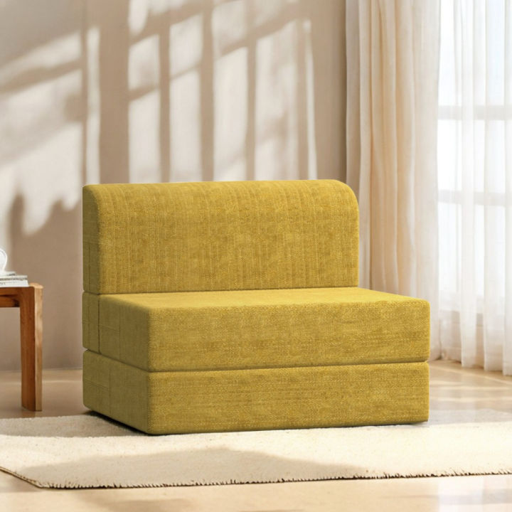 Regal Sofa-Cum-Bed-Yellow (Single) SCB-205-6-1-07 992636