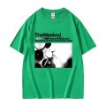 The Weeknd House of Balloons Album Cover Poster T Shirt Men's Fashion Vintage Oversized T Shirts Unisex Cotton Short Sleeve Tops. 