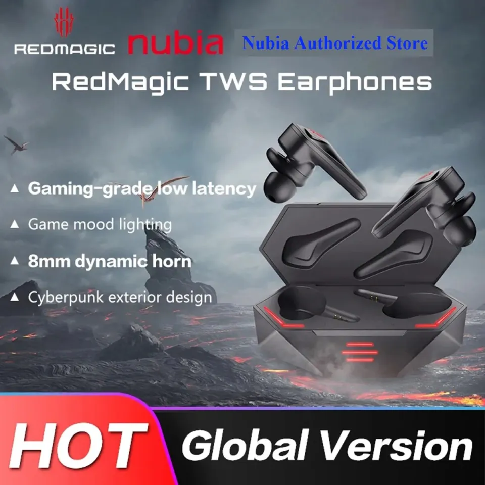 Global NUBIA RedMagic TWS Gaming Earphone 5S 5G Wireless