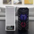 GREATNICE GTS-1559 Bluetooth 5.0 USB, TF Card & FM Radio Supported RGB Lightning Dual 3 Inch Speaker. 