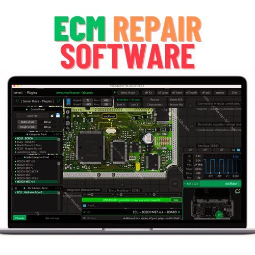 Automobile ECM TCM Module Repair Data Information PCB Solution Schematics Online Software Movilcenter Lab FBL Subscription