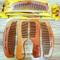 Wooden Hair Combs Handle Shape -1pcs.