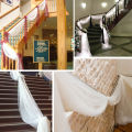 Wedding Arch Drape Solid Color Romantic Wedding Organza Tulle Chiffonfabric Draping Curtain Party Events Backdrop Decor Supplies. 