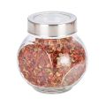 Round Kitchen Glass Sealed Cans Food Storage Jar Spice Tea Sugar Container Coffee Beans Candy Preservation Bottle Storage Tools. 