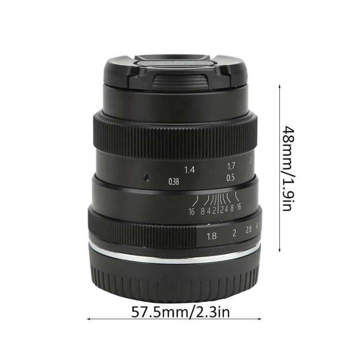 Fixed Focal Lens for Olympus 50mm Half Frame Portrait Fixed