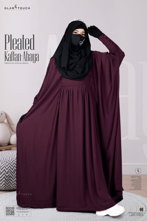 Glam%20Touch%20Premium%20Pleated%20Kaftan%20Abaya,%20Dubai%20Cherry%20Abaya%20-%20Image%203
