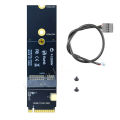 Ngff M.2 Ax200 Ax210 Wireless Network To Nvme Ssd Solid State Drive Interface Wifi Adapter. 