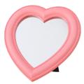 NYT Love Mirror Desktop Makeup Mirror Wall Mounted Dual-Use Vanity Mirror Girl Room Wall Decor Heart-Shaped Mirrorpink S.