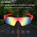 OQ BOGA 12 Styles Unisex Fashion Explosion-proof Cycling Sunglasses Men Women Outdoor Driving Night Vision Reflective Half Rim Anti-glare Sun Glasses UV400. 