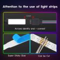 5M LED Strips Lights RGB Water Proof 16 Colors With Remote Control 2835 RGB. 
