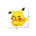 Super Mario Bros Blocks Anime Cartoon Luigi Yoshi Wario Pikachu Mini Action Toy Figures Building Blocks Toys Bricks Toys Gifts Hesitate Fauizi. 