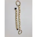 Cute Bear Acrylic croc Chain Pearl jibitz Chain Set for Women DIY Shoe Charms Pin Accessories Decorations. 