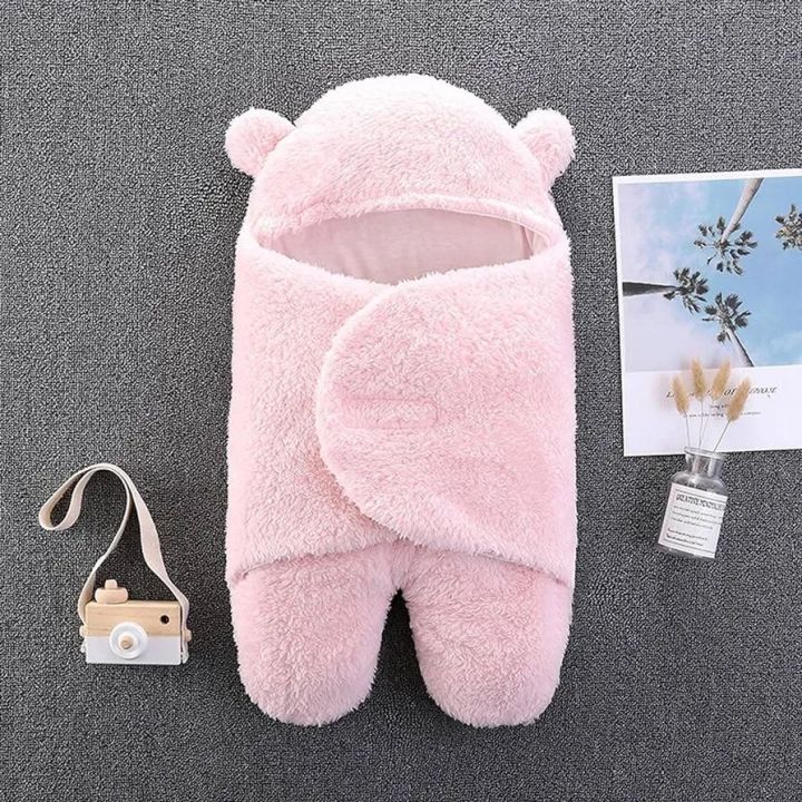 Baby%20Sleeping%20Bag%20Ultra-Soft%20Fluffy%20Fleece%20Newborn%20Receiving%20Blanket...%20-%20Image%205