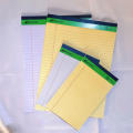 Legal Pads Wide Ruled 4 Pack, Lined  Pads Canany Yellow Paper Yellow Notepad 50 Sheets Per Writing Pad. 