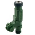 4Pcs 63P-13761-01 63P-13761 Fuel Injector Green Version for Yamaha Outboard F150 HP 4T for YAMAHA MOTORS. 