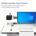 KVM Switch USB Switch Shared Controller Hub Adapter USB2.0 4 Inputs 4 Outputs For Laptop Computer Printer Keyboard Mouse Monitor.