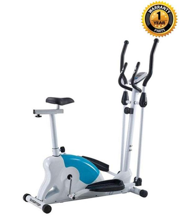 EFIT%20350EA%20Magnetic%20Cross%20Trainer%20Exercise%20Bike%20%E2%80%93%2040kg%20-%20White%20and%20Blue%20-%20Image%202