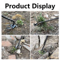 Weeding Puller Tool Manual Vertical Weeding Digging Grass Shovel Lawn Root Remover Garden Hoe Garden Supplie for Weeding Digging.