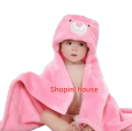 Baby Cap Towel Baby hooded towels, Newborn Baby, Washable, Kids Cap Towel , Bath towels,Velvet Cap Towel Size 29''*27''. 