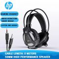 HP H100 Gaming Headset Isolating Overear Headset Rgb Light with Mic for Game. 